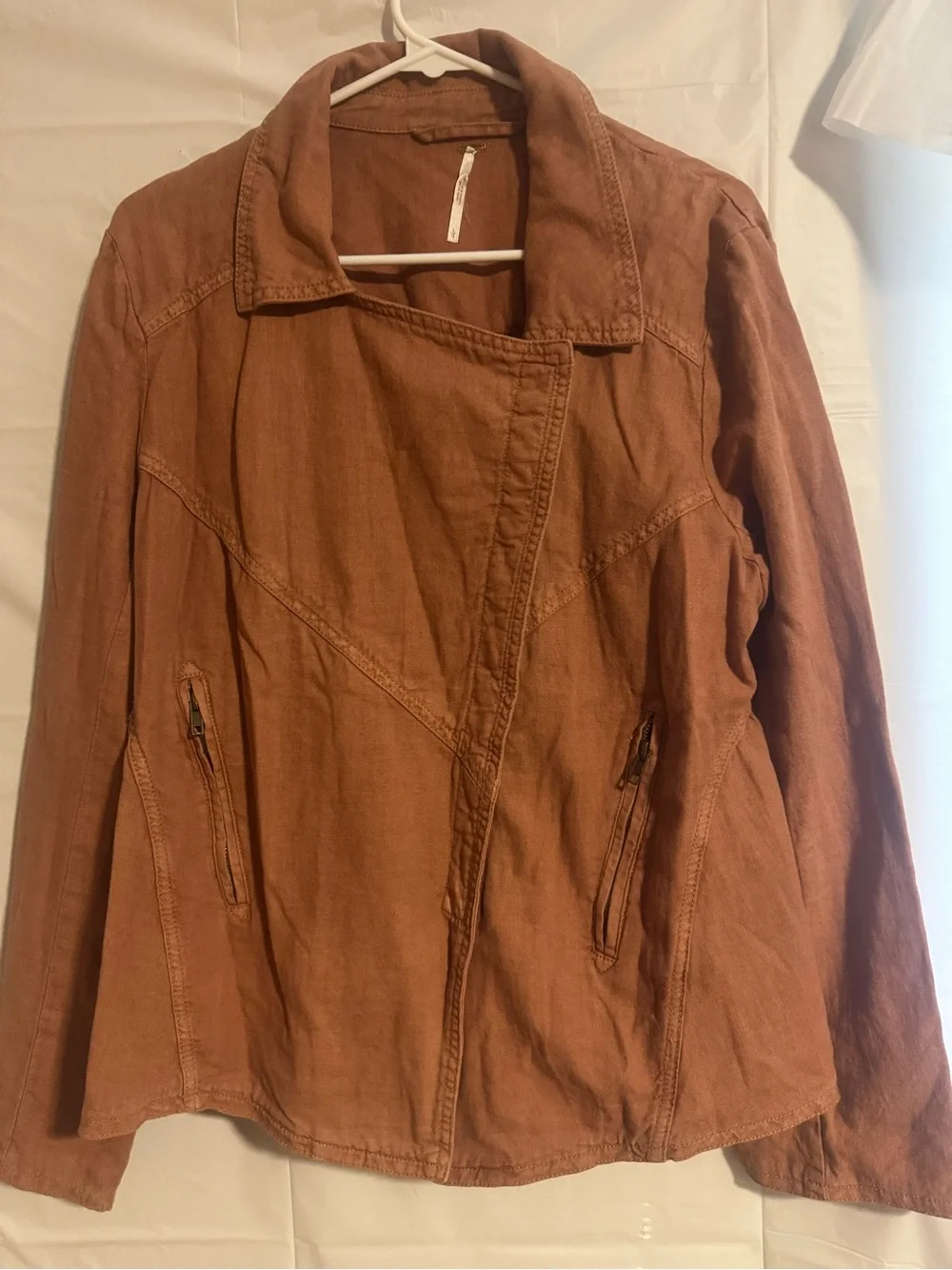Free People Rust-Colored Utility Jacket - Picture 2 of 10